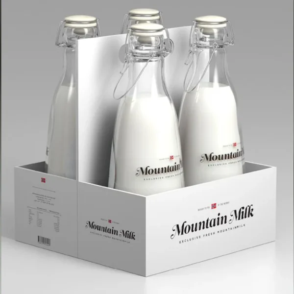 4-Pack Bottle Carriers Boxes